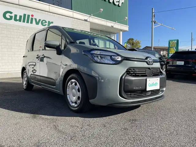 トヨタ シエンタ G 神奈川県 2024(令6)年 1万km 緑