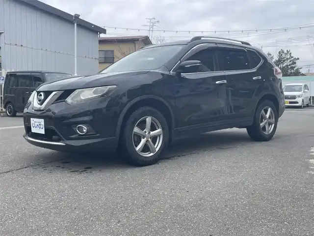 日産 エクストレイル 20X エマージェンシーブレーキ 秋田県 2014(平26)年 12.4万km ダイヤモンドブラック (株)IDOMが運営する【じしゃロン 秋田店】の自社ローン専用車両になります。こちらは現金またはオートローンご利用時の価格です。自社ローンご希望の方は別途その旨お申付け下さい/メモリナビ/フルセグテレビ/バックカメラ/ウィンカーミラー/クルーズコントロール/ドアバイザー/プッシュスタート/スマートキー/シートヒーター