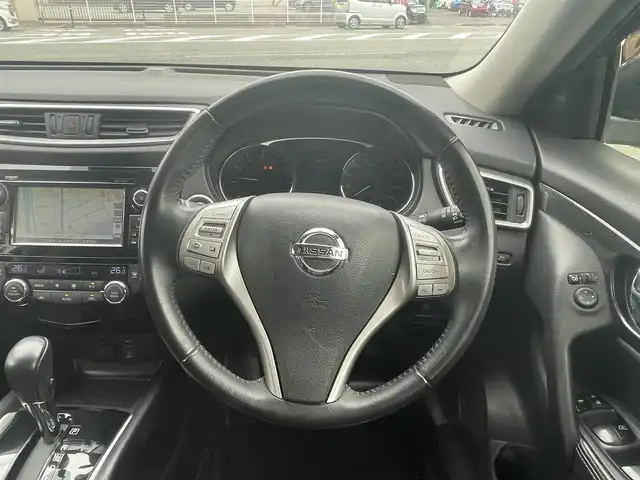 日産 エクストレイル 20X エマージェンシーブレーキ 秋田県 2014(平26)年 12.4万km ダイヤモンドブラック (株)IDOMが運営する【じしゃロン 秋田店】の自社ローン専用車両になります。こちらは現金またはオートローンご利用時の価格です。自社ローンご希望の方は別途その旨お申付け下さい/メモリナビ/フルセグテレビ/バックカメラ/ウィンカーミラー/クルーズコントロール/ドアバイザー/プッシュスタート/スマートキー/シートヒーター