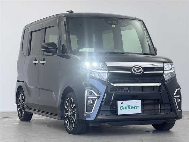ダイハツ タント カスタム RS セレクション 愛知県 2020(令2)年 6.6万km ブラックマイカメタリック 純正ナビ　/（フルセグ/BT/CD/DVD） /レーダークルーズコントロール　/バックモニター　/コーナーセンサー　/衝突軽減システム　/レーンキープアシスト　/両側パワースライド　/前席シートヒーター　/ドライブレコーダー　/ETC　/純正AW