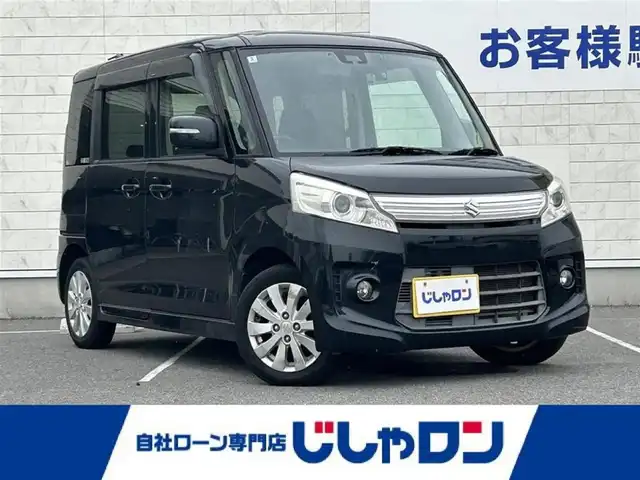 スズキ スペーシア カスタム XS 長崎県 2014(平26)年 9.1万km ブルーイッシュブラックパール3 (株)IDOMが運営する【じしゃロン長崎店】の自社ローン専用車両になりますこちらは現金またはオートローンご利用時の価格です。自社ローンご希望の方は別途その旨お申付け下さい/ナビ　/バックカメラ　/両側パワースライドドア　/衝突被害軽減ブレーキ　/ＨＩＤヘッドライト　/フォグランプ　/ＥＴＣ　/プッシュスタート　/スマートキー　/電格ミラー　/Ｂｌｕｅｔｏｏｔｈ