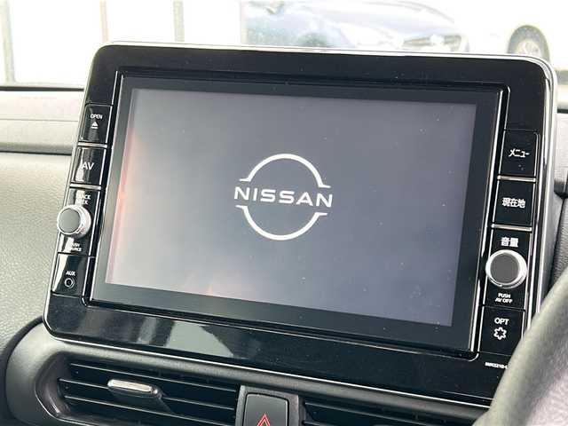 日産 ルークス ハイウェイスター X 山形県 2022(令4)年 0.6万km ブラック ４WD/純正ナビ/（CD/DVD/フルセグ)/衝突被害軽減システム/アラウンドビューモニター/ステアリングスイッチ/片側パワースライドドア/シートヒーター/スマートキー/純正アルミホイール/サマータイヤ車載溝6ミリ/純正フロアマット/レーンキープアシスト/横滑り防止装着/ドアバイザー/電動格納ミラー/LEDライト