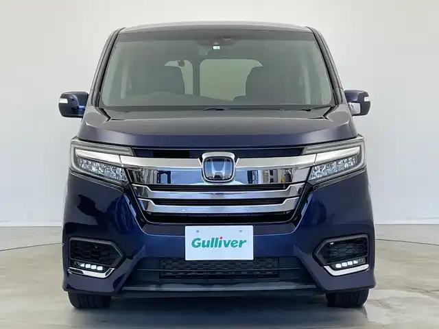 ホンダ ステップワゴン スパーダ ハイブリッド G EX ホンダセンシング 新潟県 2018(平30)年 5.3万km オブシダンブルーパール 社外SDメモリナビ(型式:AVIC-RL801)/フルセグテレビ/バックカメラ/クルーズコントロール/プッシュスタート/プッシュスタート/両側パワースライドドア/ビルトインETC/レーンアシスト/衝突軽減ブレーキ/EVモード/横滑り防止装置/運転席、助手席シートヒーター