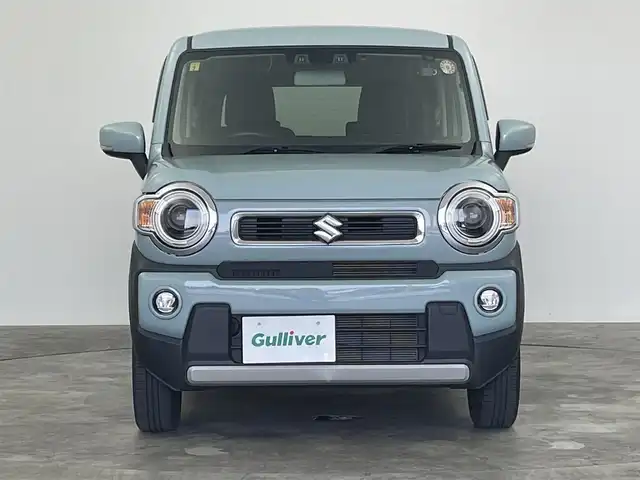 スズキ ハスラー HYBRID X 群馬県 2020(令2)年 2.5万km オフブルーM 社外７インチナビ　バックカメラ　ＬＥＤライト　ハイビームアシスト　シートヒーター　純正１５インチアルミホイール　ステアリングリモコン　ＥＴＣ　ドライブレコーダー　コーナーセンサー　スマートキー　禁煙車