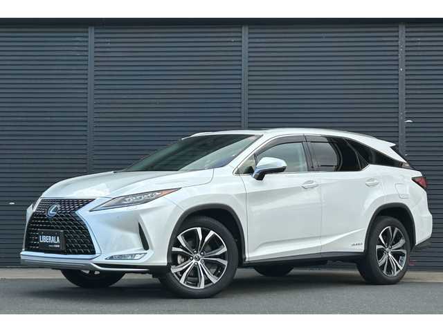 レクサス ＲＸ 450hL 茨城県 2020(令2)年 5.3万km ソニッククォーツ 後期型 /ワンオ-ナ- /ム-ンル-フ /マクレビ /360度カメラ /HUD /黒革 /シートヒーター /ベンチレーション /ステアリングヒーター /M付PWシート /PWテールゲート/三眼LED /オートハイビーム /ナビ /TV /BT/USB/DVD/CD /レクサスSFT /ACC/LKA/BSM /ET2.0 /禁煙車