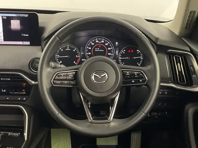 マツダ ＣＸ－６０ XD Sパッケージ 鹿児島県 2023(令5)年 0.9万km ディープクリスタルブルーマイカ メーカーナビ/（BT/フルセグTV）/レーダークルーズコントロール/衝突被害軽減ブレーキ/レーンキープアシスト/全方位カメラ/シートヒーター/ステアリングヒーター/パワーシート/電動パーキングブレーキ/オートホールド機能/パドルシフト/オートライト/オートマチックハイビーム/ドアバイザー/スマートキー/プッシュスタート