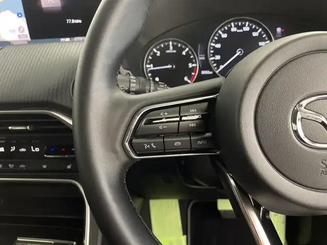 マツダ ＣＸ－６０ XD Sパッケージ 鹿児島県 2023(令5)年 0.9万km ディープクリスタルブルーマイカ メーカーナビ/（BT/フルセグTV）/レーダークルーズコントロール/衝突被害軽減ブレーキ/レーンキープアシスト/全方位カメラ/シートヒーター/ステアリングヒーター/パワーシート/電動パーキングブレーキ/オートホールド機能/パドルシフト/オートライト/オートマチックハイビーム/ドアバイザー/スマートキー/プッシュスタート