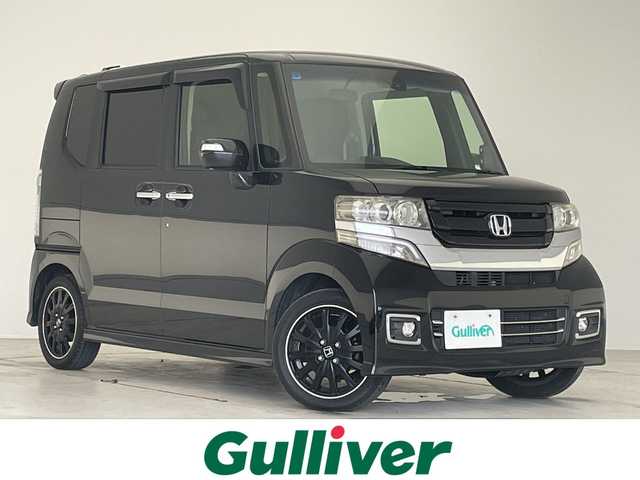 ホンダ Ｎ ＢＯＸ カスタム ターボ SSブラックSパッケージ 愛知県 2017(平29)年 6.9万km クリスタルブラックパール 純正ナビ/両側パワースライドドア/クルーズコントロール/シートヒーター/バックカメラ/純正アルミホイール/パドルシフト/衝突軽減システム/フルセグ/CD DVD/Bluetooth/ETC/ステアリングスイッチ/スマートキー/プッシュスタート