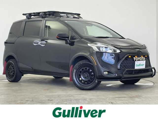 トヨタ シエンタ G 群馬県 2019(令1)年 4.1万km ブラックマイカ 禁煙車　社外ナビ　バックカメラ　Ｂｌｕｅｔｏｏｔｈ　フルセグ　両側パワースライドドア　衝突軽減システム　車線逸脱警報　ＥＴＣ　オートマチックハイビーム　横滑り防止装置　アイドリングストップ