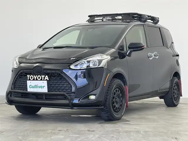 トヨタ シエンタ G 群馬県 2019(令1)年 4.1万km ブラックマイカ 禁煙車　社外ナビ　バックカメラ　Ｂｌｕｅｔｏｏｔｈ　フルセグ　両側パワースライドドア　衝突軽減システム　車線逸脱警報　ＥＴＣ　オートマチックハイビーム　横滑り防止装置　アイドリングストップ