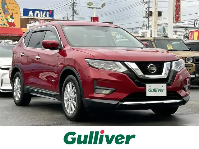 日産 エクストレイル ハイブリッド 20Xi 群馬県 2020(令2)年 7.1万km ガーネットレッド ４WD/プロパイロット/純正SDナビ/CD・DVD・フルセグ・BT/アラウンドビュモニター/インテリジェンスクルーズコントロール/パワーバックドア/プロパイロット/全席シートヒーター/ステアリングスイッチ/USB/電動パーキングブレーキ/オートブレーキホールド/デジタルインナーミラー/スペアキー/スマートキー/ETC