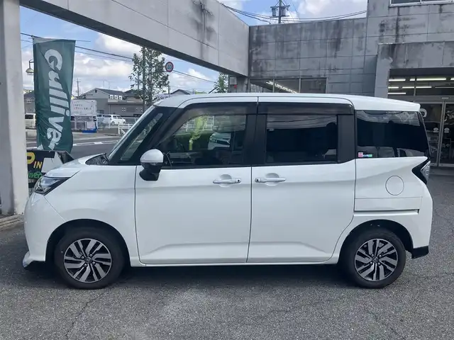 トヨタ タンク カスタムG 愛知県 2019(令1)年 5.7万km パールホワイトⅢ スマートアシスト/衝突回避支援ブレーキサポート/純正SDナビTV/Bluetoothオーディオ/バックカメラ/スマートキー×2ヶ/プッシュスタート/クルーズコントロール/前後2カメラドライブレコーダー/両側パワースライドドア/ETC/LEDヘッドライト/オートライト/オートマチックハイビーム/アイドルストップ/純正アルミホイル/純正フロアマット/保証書取説有り
