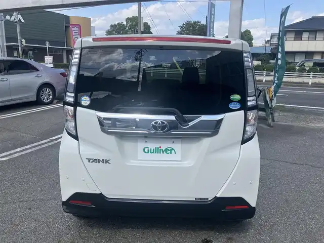 トヨタ タンク カスタムG 愛知県 2019(令1)年 5.7万km パールホワイトⅢ スマートアシスト/衝突回避支援ブレーキサポート/純正SDナビTV/Bluetoothオーディオ/バックカメラ/スマートキー×2ヶ/プッシュスタート/クルーズコントロール/前後2カメラドライブレコーダー/両側パワースライドドア/ETC/LEDヘッドライト/オートライト/オートマチックハイビーム/アイドルストップ/純正アルミホイル/純正フロアマット/保証書取説有り