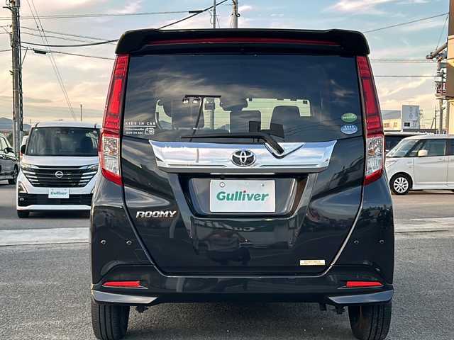 トヨタ ルーミー カスタムG 徳島県 2020(令2)年 5.1万km ブラックマイカメタリック 純正T-Connectナビ【NSZT-W68T】/（Bluetooth/フルセグTV/CD/DVD/AM/FM）/バックカメラ/両側パワースライドドア/シートヒーター/クルーズコントロール/前後コーナーセンサー/LEDヘッドライト/オートライト/前後ドラレコ/ETC/スペアキー/純正14AW/電格ミラー/ドアバイザー