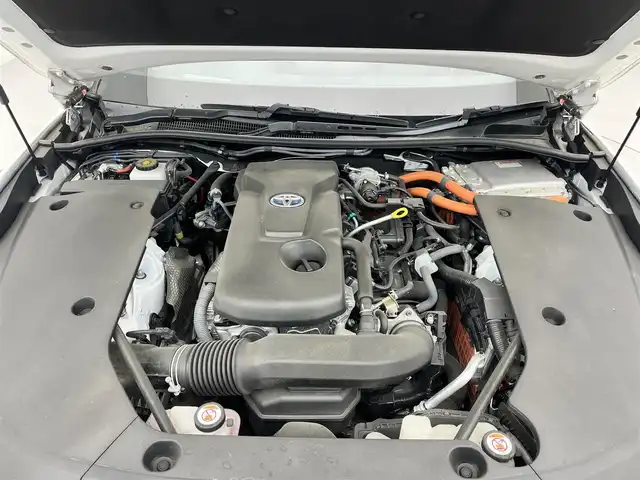 トヨタ クラウン ハイブリッド RS アドバンス 滋賀県 2018(平30)年 3.4万km ホワイトパールクリスタルシャイン 純正8インチナビ/DVD/CD/SD/AUX/Bluetooth/USB/AUX/サンルーフ/レザーシート/TRDエアロ/追従クルーズコントロール/全方位カメラ/パーキングアシスト/コーナーセンサー/パドルシフト/ドライブレコーダー/ETC2.0