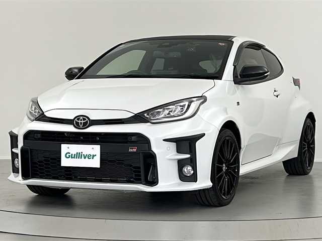 トヨタ ＧＲヤリス RS 福島県 2020(令2)年 5.5万km プラチナホワイトパールマイカ ／禁煙車/／純正ナビ機能付きＤＡ/／ＥＴＣ/／バックカメラ/／カーボン調ルーフ/／ＢＳＭ/／ＨＵＤ/／衝突軽減装置/／前後ドラレコ/／レーダークルーズコントロール/／パドルシフト/／オートライト/／オートエアコン