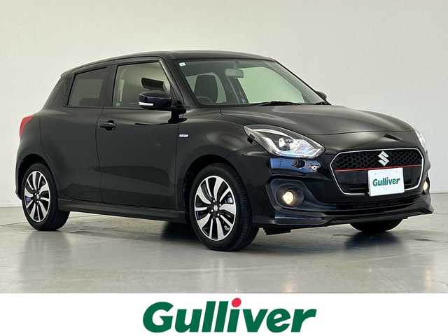 スズキ スイフト HYBRID RS 愛知県 2017(平29)年 1万km スーパーブラックパール 純正ナビ/ワンセグＴＶ/シートヒーター/スマートキー/純正フロアマット/オートライト/パドルシフト/ＬＥＤヘッドライト/プッシュスタート/ステアリングスイッチ/純正アルミホイール/取扱説明書