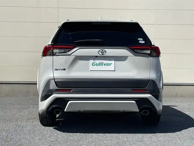 トヨタ ＲＡＶ４ G 茨城県 2019(令1)年 5.2万km ホワイトパールクリスタルシャイン 革巻きステアリング/ステアリングスイッチ/ステアリングヒーター/９インチナビ/バックカメラ/革調シート/パワーシート/LEDヘッドライト/BSM/純正アルミホイール/純正フロアマット/レーダークルーズコントロール/ETC/プッシュスタート/TRDエアロ