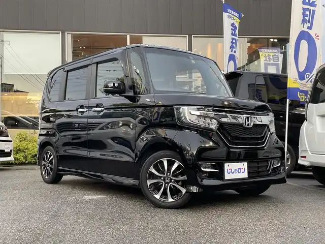ホンダ Ｎ ＢＯＸ カスタム G L ホンダセンシング 兵庫県 2020(令2)年 10.7万km クリスタルブラックパール (株)IDOMが運営する【じしゃロン西宮店】の自社ローン専用車両になります。こちらは現金またはオートローンご利用時の価格です。自社ローンご希望の方は別途その旨お申付け下さい/＊ETC/＊バックカメラ/＊パワーウィンドウ/＊パワステ/＊片側パワスラ/＊クルーズコントロールあり/＊USBあり/＊ドラレコ付き/＊シートヒーター/＊横滑り防止装置/＊レーンキープアシスト/＊衝突被害軽減システム