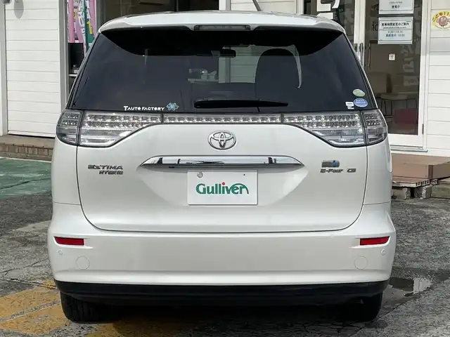 トヨタ エスティマ ハイブリッド G 神奈川県 2006(平18)年 3.5万km ホワイトパールクリスタルシャイン メーカーOP HDDナビ/　（CD・DVD）/フルセグTV/純正フリップダウンモニター/両側パワースライドドア/前後コーナーセンサー/ビルトインETC/純正17インチAW/クルーズコントロール/スマートキー/保証書/取扱説明書