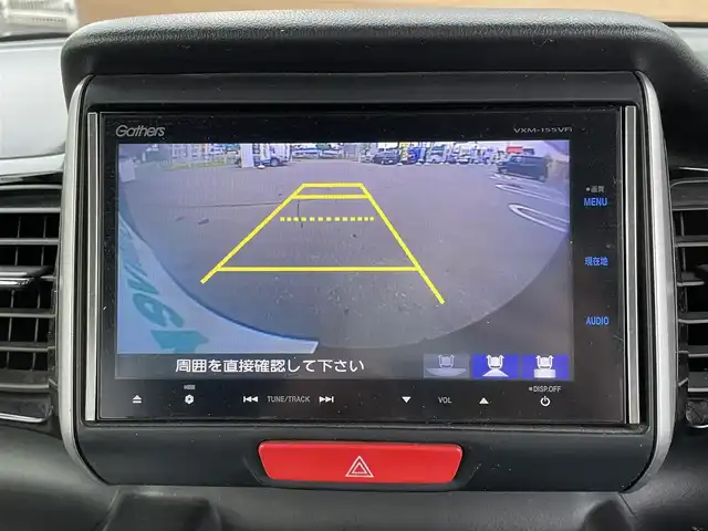 ホンダ Ｎ ＢＯＸ カスタム ターボ SSパッケージ 長野県 2014(平26)年 10.8万km スマートブラック 社外ナビ（FM/AM、CD、DVD、BT）/バックカメラ/フルセグテレビ/クルーズコントロール追従無/社外ETC/前席シートヒーター/両側パワースライドドア/横滑り防止装置/純正フロアマット/キセノンヘッドライト/フォグランプ/社外１４ＡＷ/ABS/保証書、取扱説明書/スマートキー/４ＷＤ/×事故車の為DN落禁止×
