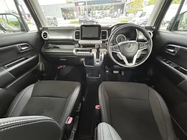 スズキ クロスビー HYBRID MZ 長崎県 2021(令3)年 1.9万km タフカーキパールメタリック ワンオーナー/純正SDナビ(Bluetooth/FM/AM/TV/CD/DVD)/パドルシフト/プッシュスタート/スマートキー/ビルトインETC/前席シートヒーター/デュアルカメラブレーキサポート/車線逸脱警報/ESP装備車/リヤパーキングセンサー/アイドリングストップ/純正フロアマット/純正16AW