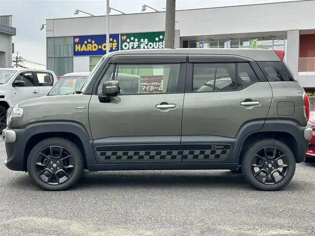 スズキ クロスビー HYBRID MZ 長崎県 2021(令3)年 1.9万km タフカーキパールメタリック ワンオーナー/純正SDナビ(Bluetooth/FM/AM/TV/CD/DVD)/パドルシフト/プッシュスタート/スマートキー/ビルトインETC/前席シートヒーター/デュアルカメラブレーキサポート/車線逸脱警報/ESP装備車/リヤパーキングセンサー/アイドリングストップ/純正フロアマット/純正16AW
