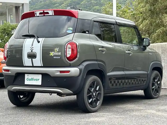 スズキ クロスビー HYBRID MZ 長崎県 2021(令3)年 1.9万km タフカーキパールメタリック ワンオーナー/純正SDナビ(Bluetooth/FM/AM/TV/CD/DVD)/パドルシフト/プッシュスタート/スマートキー/ビルトインETC/前席シートヒーター/デュアルカメラブレーキサポート/車線逸脱警報/ESP装備車/リヤパーキングセンサー/アイドリングストップ/純正フロアマット/純正16AW