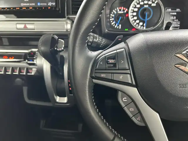 スズキ クロスビー HYBRID MZ 長崎県 2021(令3)年 1.9万km タフカーキパールメタリック ワンオーナー/純正SDナビ(Bluetooth/FM/AM/TV/CD/DVD)/パドルシフト/プッシュスタート/スマートキー/ビルトインETC/前席シートヒーター/デュアルカメラブレーキサポート/車線逸脱警報/ESP装備車/リヤパーキングセンサー/アイドリングストップ/純正フロアマット/純正16AW