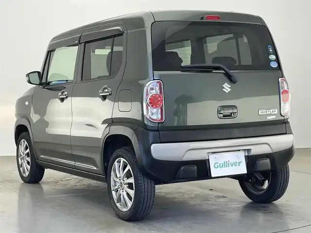 スズキ ハスラー G 愛知県 2017(平29)年 8.6万km クールカーキPM スズキレーダーブレーキサポート　衝突被害軽減ブレーキ　誤発進抑制機能　シートヒーター　アイドリングストップ　純正フロアマット　純正ドアバイザー　オートエアコン　プッシュスタート　ベンチシート　禁煙車