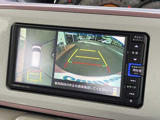 ダイハツ ムーヴ キャンバス G ホワイトアクセント VS SAⅢ 福島県 2021(令3)年 3.9万km ブルーミングピンクメタリック 純正７型ナビ（フルセグTV/AM/FM/CD/BT）　全方位Ｃ　両側パワスラ　ドラレコ　Ｄ席シートヒーター　ヒーターミラー　ＬＥＤヘッドライト　フォグ　純正フロアマット　純正ドアバイザー　プッシュスタート　スマートキー　スペアキー　ステアリングスイッチ　電格ミラー　ワンオーナー　14インチサマータイヤ付SW