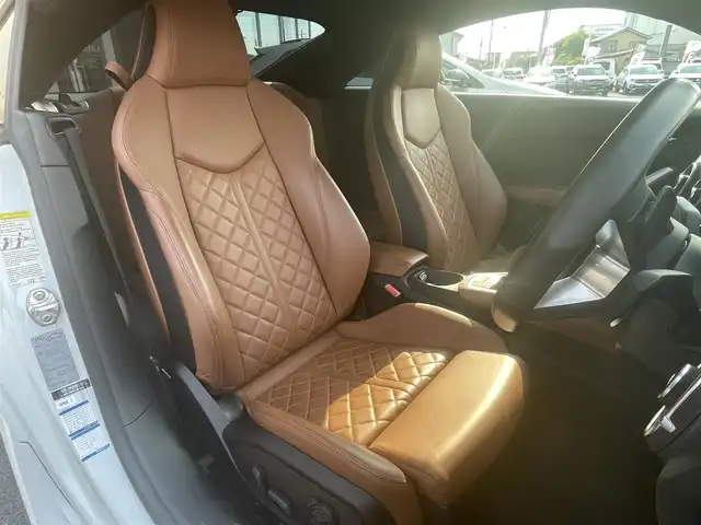 アウディ ＴＴクーペ 45TFSIクワトロ 栃木県 2019(令1)年 2.3万km グレイシアホワイトメタリック ブラウンレザーシート /パワーシート /シートヒーター /アドバンストキー /マトリクスLEDヘッドライト/バーチャルコックピット/フルセグTV/バックカメラ/ドライブレコーダー/レーンキープアシスト/Audiサイドアシスト /パーキングエイド /クルーズコントロール
