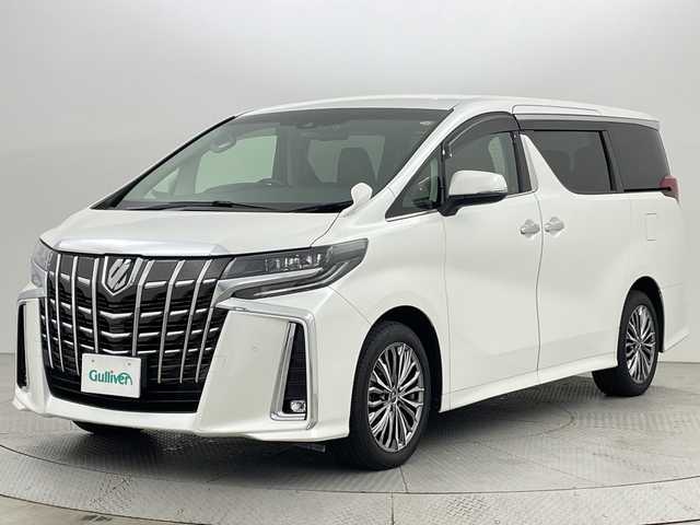 トヨタ アルファード S Cパッケージ 新潟県 2018(平30)年 1.9万km ホワイトパールクリスタルシャイン 4WD/トヨタセーフティセンス/ワンオーナー/禁煙車/純正SDナビ/(AM/FM/CD/SD/フルセグ/Bluetooth)/バックモニター/前方ドライブレコーダー/両側パワースライドドア/パワーバックドア/レーダークルーズコントロール/LEDオートライト/レザーシート/前席パワーシート/前席エアシート/シートヒーター/運転席メモリシート/純正18インチアルミホイール/純正アルミホイール付冬タイヤ積込/(235/50/R18/7mm)/AC100V充電/アイドリングストップ/電動パーキングブレーキ/LEDオートライト/ステアリングヒーター/ステアリングリモコン/リアサンシェード/スマートキー/ETC
