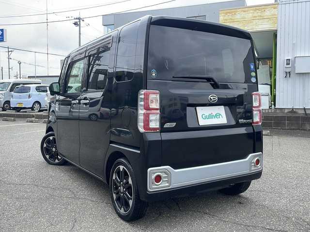 ダイハツ ウェイク G SA 福井県 2015(平27)年 10.4万km ブラックマイカメタリック スマートキー/プッシュスタート/アイドリングストップ/横滑り防止/衝突軽減ブレーキ/社外メモリーナビゲーション/ステアリングスイッチ/フルセグテレビ/バックカメラ/両側パワースライドドア/純正LEDヘッドライト/オートライト/フォグランプ/ETC/純正フロアマット/純正ドアバイザー/電動格納ミラー