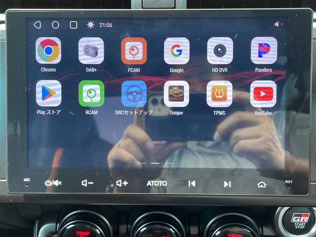 トヨタ ＧＲ８６ RZ 栃木県 2023(令5)年 1.2万km フレイムオレンジ 社外ディスプレイオーディオ/Bluetooth/無線接続/ATOTO A6/バックカメラ/ロッソモデロ　マフラー/社外車高調/クルーズコントロール/ハーフレザーシート/D/N席シートヒーター/GR専用革巻きステアリング/スマートキー/プッシュスタート/LEDヘッドライト/オートライト/社外フロアマット/電動格納ミラー/横滑り防止システム
