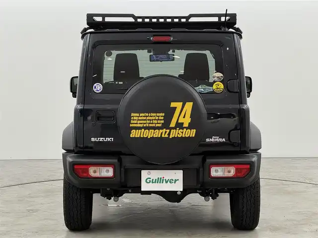 スズキ ジムニー シエラ JC 福岡県 2021(令3)年 3.1万km ブルーイッシュブラックパール3 純正ナビ　/デュアルセンサーブレーキ　/レーンキープ　/クルーズコントロール/ダウンヒルアシスト　/シートヒーター　/デジタルインナーミラー型前後ドラレコ　/ＥＴＣ　/ルーフキャリア　/スタッドレスタイヤ４本積込有　/ＬＥＤライト