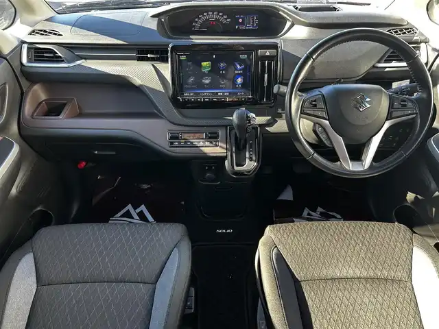 スズキ ソリオ バンディット HV MV 道北・旭川 2021(令3)年 3.4万km メロウディープレッドパール/ブラック 純正10インチナビ/全方位カメラ/フルセグTV/両側パワースライドドア/ヘッドアップディスプレイ/LEDヘッドライト/オートライト/プッシュスタート/スマートキー/ドライブレコーダー/ETC