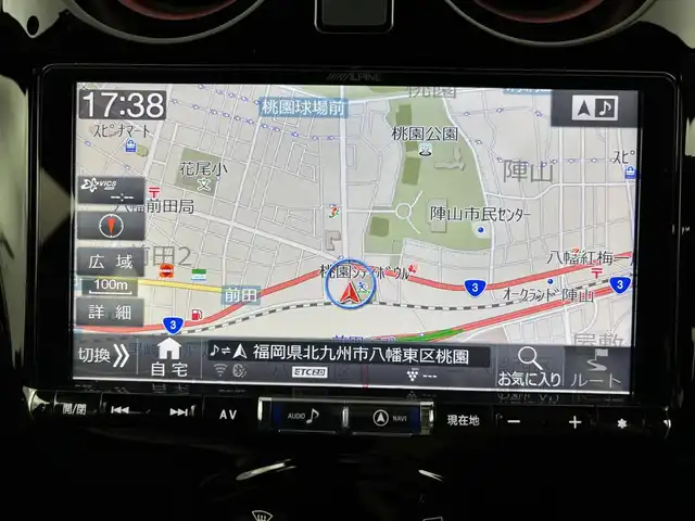 日産 ノート e－パワーニスモ S 福岡県 2019(令1)年 4.4万km 黒 ＮＩＳＵＭＯエアロ　/ＡＬＰＩＮＥ９型ナビ　/全方位カメラ　/エマージェンシーブレーキ　/レーンキープ　/コーナーセンサー　/車両接近通報装置　/レーダークルコン　/デジタルルームミラー　/ＥＴＣ　/ドラレコ　/ＬＥＤ