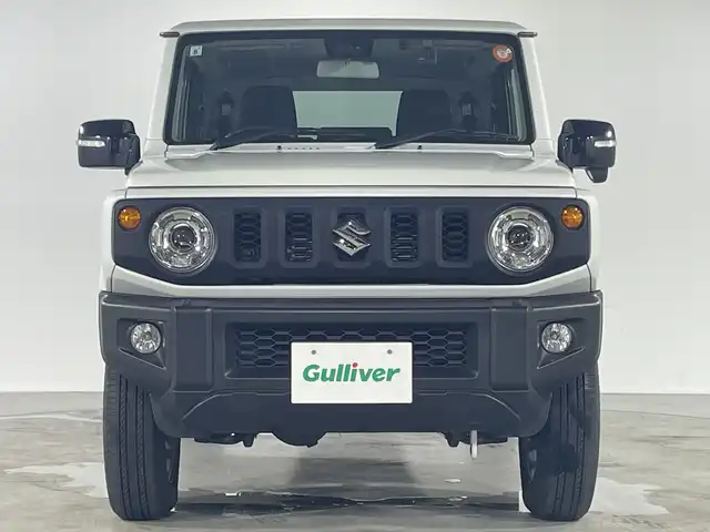 スズキ ジムニー XC 福岡県 2022(令4)年 2.5万km ピュアホワイトP 社外7型ナビ（AMFM/BT/iPod）/D/Nシートヒーター　/レーンキープアシスト　/アイドリングストップ　/ビルトインETC　/デュアルセンサーブレーキサポート　/横滑り防止装置　/衝突被害軽減システム　/クルーズコントロール