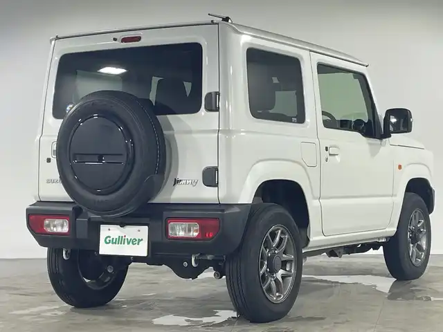 スズキ ジムニー XC 福岡県 2022(令4)年 2.5万km ピュアホワイトP 社外7型ナビ（AMFM/BT/iPod）/D/Nシートヒーター　/レーンキープアシスト　/アイドリングストップ　/ビルトインETC　/デュアルセンサーブレーキサポート　/横滑り防止装置　/衝突被害軽減システム　/クルーズコントロール