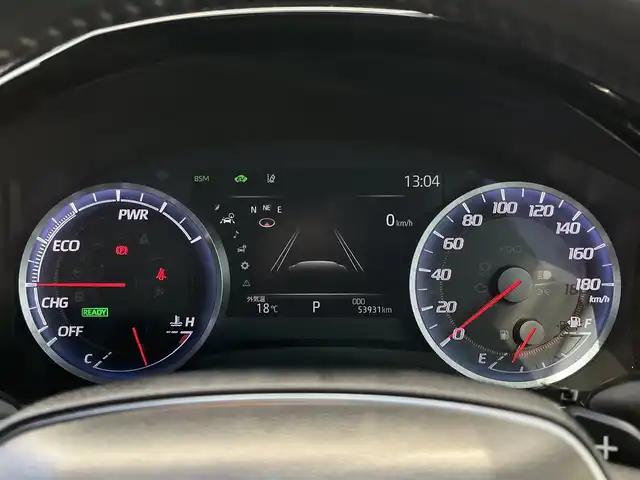 トヨタ クラウン ハイブリッド RS アドバンス 奈良県 2018(平30)年 5.4万km ホワイトパールクリスタルシャイン 純正ナビ/（フルセグ/BT/CD/DVD）/レーダークルーズコントロール/パドルシフト/アラウンドビューモニター/ブラインドスポットモニター/プリクラッシュセーフティ/前後コーナーセンサー/パーキングアシスト/レーンキープアシスト/電動リアゲート/レザーシート（ブラック）/運転席メモリーシート/前席パワーシート/前席シートヒーター/エアーシート/ステアリングヒーター/運転席パワーイージーアクセスシステム/前方ドライブレコーダー/ETC/純正18インチAW