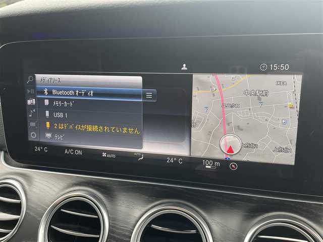 メルセデス・ベンツ Ｅ２２０ｄ アバンギャルド スポーツ 福岡県 2016(平28)年 1万km ポーラホワイト 〇純正HDDナビ/（フルセグ・BT・SD・USB）/〇アンビエントライト/〇BSM/〇パワーシート（D/N席）/〇シートヒーター（D/N席）/〇シートメモリ（D/N席）/〇純正19インチAW/〇純正フロアマット/〇ACC/〇社外レーダー/〇純正ドラレコ（前方）/〇全方位カメラ/〇ステアリングスイッチ/〇ETC2.0/〇LEDヘッドライト