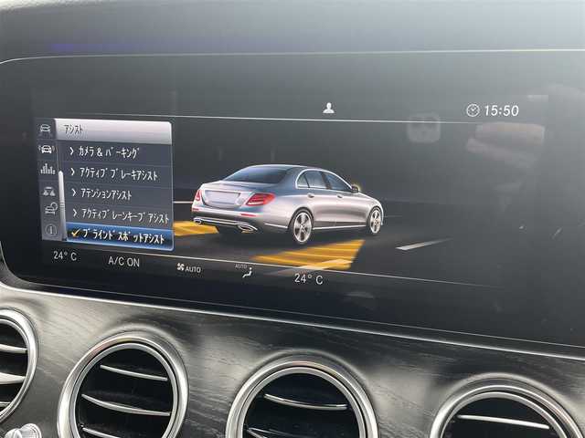 メルセデス・ベンツ Ｅ２２０ｄ アバンギャルド スポーツ 福岡県 2016(平28)年 1万km ポーラホワイト 〇純正HDDナビ/（フルセグ・BT・SD・USB）/〇アンビエントライト/〇BSM/〇パワーシート（D/N席）/〇シートヒーター（D/N席）/〇シートメモリ（D/N席）/〇純正19インチAW/〇純正フロアマット/〇ACC/〇社外レーダー/〇純正ドラレコ（前方）/〇全方位カメラ/〇ステアリングスイッチ/〇ETC2.0/〇LEDヘッドライト