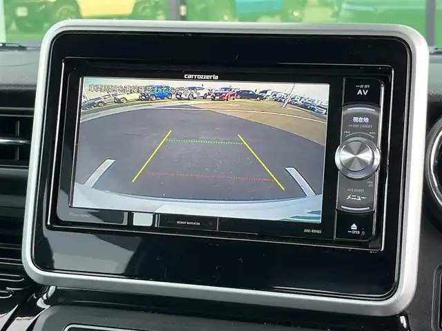 スズキ スペーシア カスタム HYBRID XS ターボ 香川県 2019(令1)年 5.6万km ピュアホワイトP 登録時走行距離：55501km/カロッツェリアナビ/　CD DVD BT　フルセグTV/バックカメラ/両側パワースライドドア/衝突被害軽減装置/レーンキープアシスト/クルーズコントロール/クリアランスソナー/横滑り防止装置/アイドリングストップ/ETC/ドライブレコーダー/ハーフレザーシート/シートヒーター/サンシェード/サーキュレータ/革巻きステアリング/スラアリングリモコン/パドルシフト/プッシュスタート/スマートキー