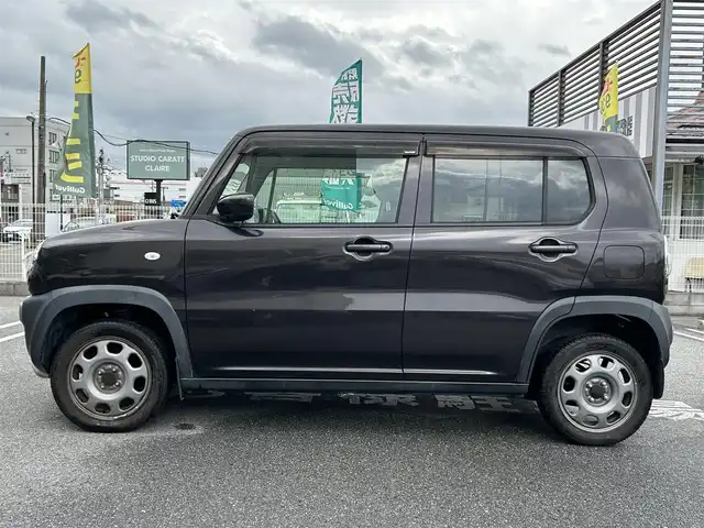 スズキ ハスラー G 奈良県 2014(平26)年 7.7万km アーバンブラウンパールメタリック ワンオーナー /ディーラーナビ [MDV-L300]/(DVD/CD/FM/AM)/地デジ /衝突被害軽減システム /運転席シートヒーター /ビルトインETC /電動格納ミラー /プッシュスタート /純正フロアマット /純正ドアバイザー /保証書 /取扱説明書