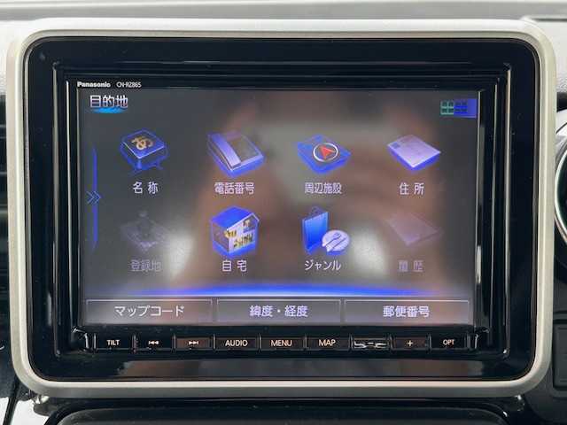 スズキ スペーシア カスタム HYBRID XS ターボ 青森県 2020(令2)年 5.1万km ピュアホワイトP ワンオーナー/turbo/4WD/AV一体型ナビゲーション（BlueTooth/フルセグ）/両側パワースライドドア/LEDヘッドライト/フォグランプ/ハーフレザーシート/前席シートヒーター/スリムサーキュレーター/ヘッドアップディスプレイ/後部コーナーセンサー/スペアキー/保証書/取扱説明書/ナビ説明書