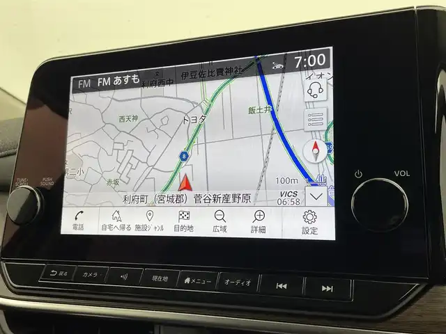 日産 オーラ G レザーエディション 宮城県 2023(令5)年 1.8万km ピュアホワイトパール / スーパーブラック 2トーン 純正９インチナビ　/(Bluetooth/フルセグTV/HDMI/CarPlay)/ＢＯＳＥサウンド　/プロパイロット　/ＳＯＳコール　/ワイヤレス充電　/ＥＴＣ２．０　/衝突軽減ブレーキ　/アラウンドビューモニター　/デジタルインナーミラー　/ドライブレコーダー　/オートブレーキホールド/LEDヘッドライト/オートハイビーム