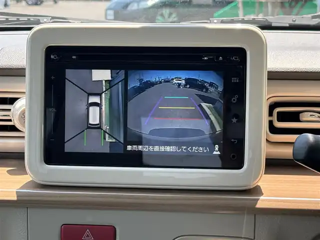 スズキ ラパン S 宮城県 2017(平29)年 7.4万km アーバンブラウンパールメタリック メモリーナビゲーションセット/・メモリーナビ/・フルセグTV/・CD/DVD/・2スピーカー/・全方位モニター/・USB端子/AUX/・ステアリングスイッチ/＝＝＝/レーダーブレーキサポート/革巻きステアリング/HIDヘッドランプ/オートライト/スマートキー/プッシュスタート/電動格納ミラー/純正フロアマット/純正ドアバイザー/Wエアバッグ