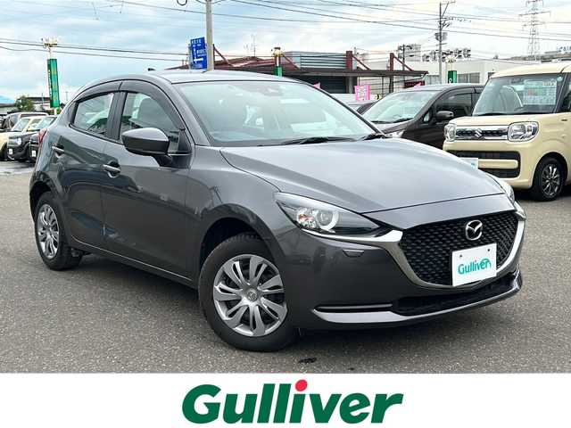 マツダ マツダ２ 15S 秋田県 2020(令2)年 6.8万km マシーングレープレミアムM 純正ナビ/CD/TV/Bluetooth/４WD/純正17インチアルミ/ドアバイザー