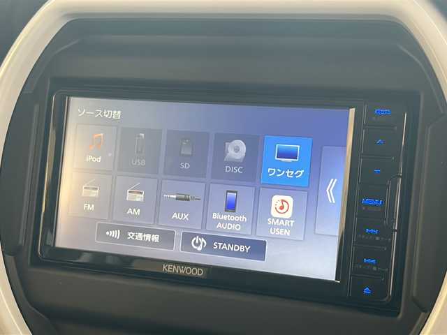 スズキ ハスラー HYBRID G 岐阜県 2024(令6)年 0.8万km クールカーキPM ワンオーナー/シティーブレーキサポート/車線逸脱警報/レーダークルーズコントロール/ケンウッドSDナビ/Bluetooth/TV/DISC再生/バックカメラ/ドライブレコーダー/スマートキー/プッシュスタート/LEDヘッドライト/フォグライト/スタッドレス４本積込/保証書/取扱説明書/スペアキー